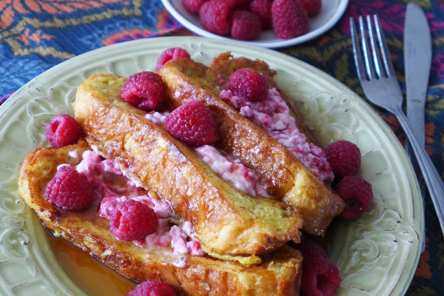 Fruity Cream Cheese French Toast