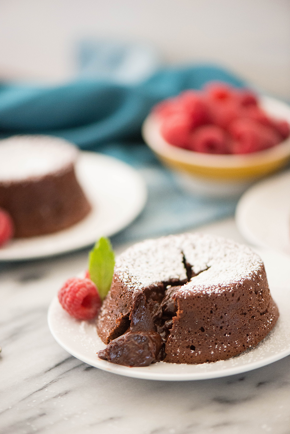 Mexican Chocolate Lava Cakes