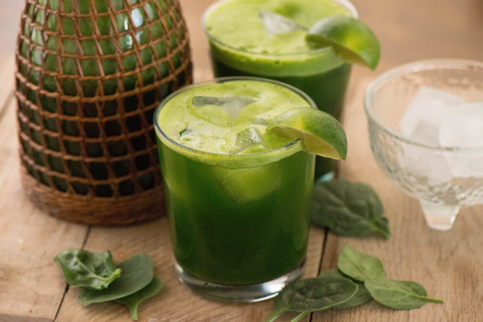 Spinach Lime Agua Fresca