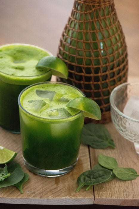 Spinach Lime Agua Fresca
