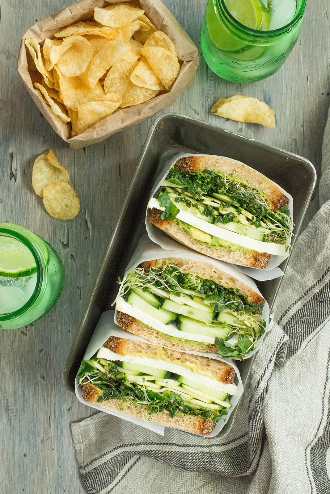 Green Goddess Sandwich