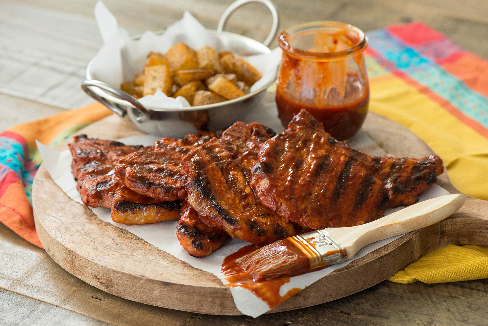 Honey Guajillo Pork Chops