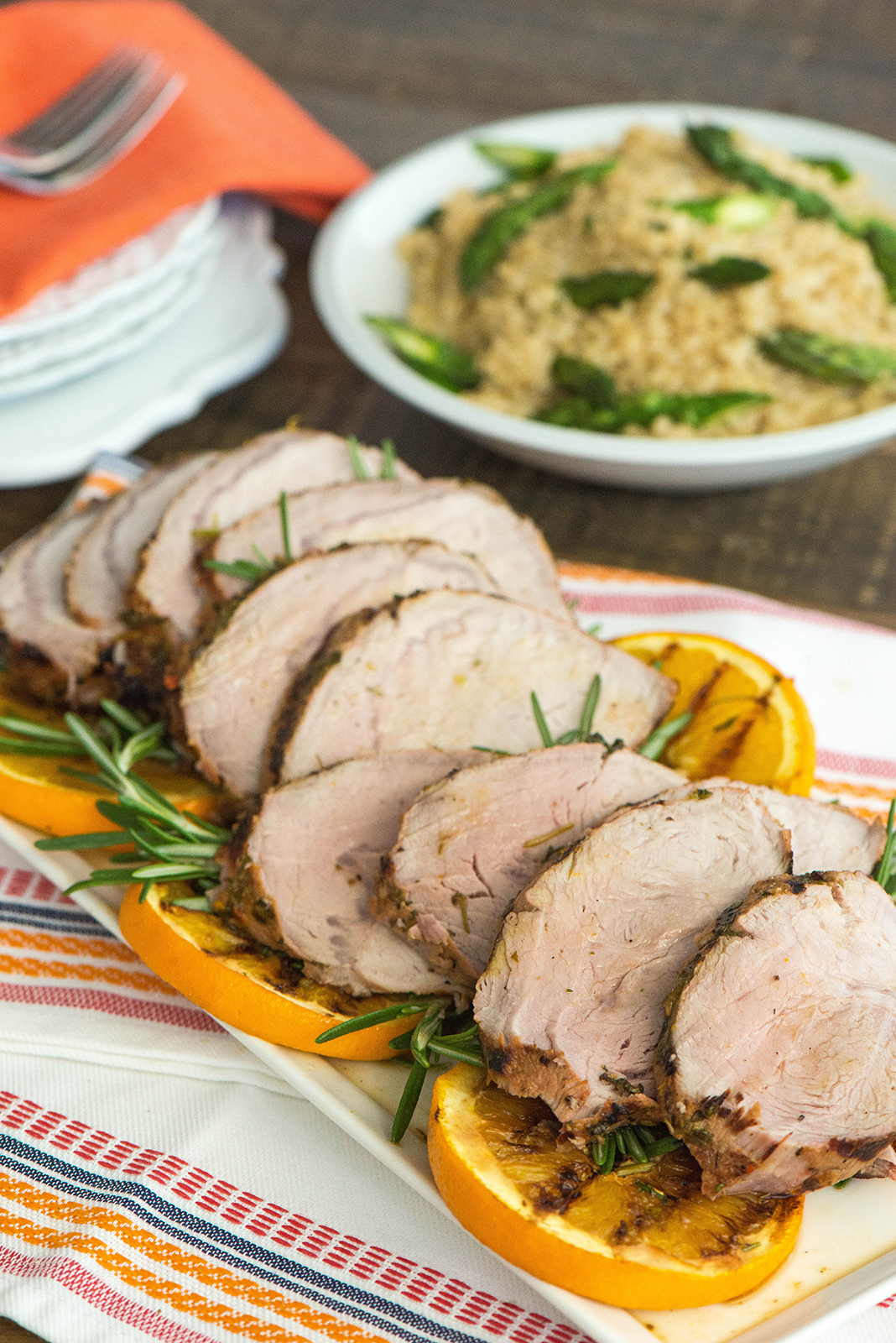Grilled Citrus Marinated Pork Loin