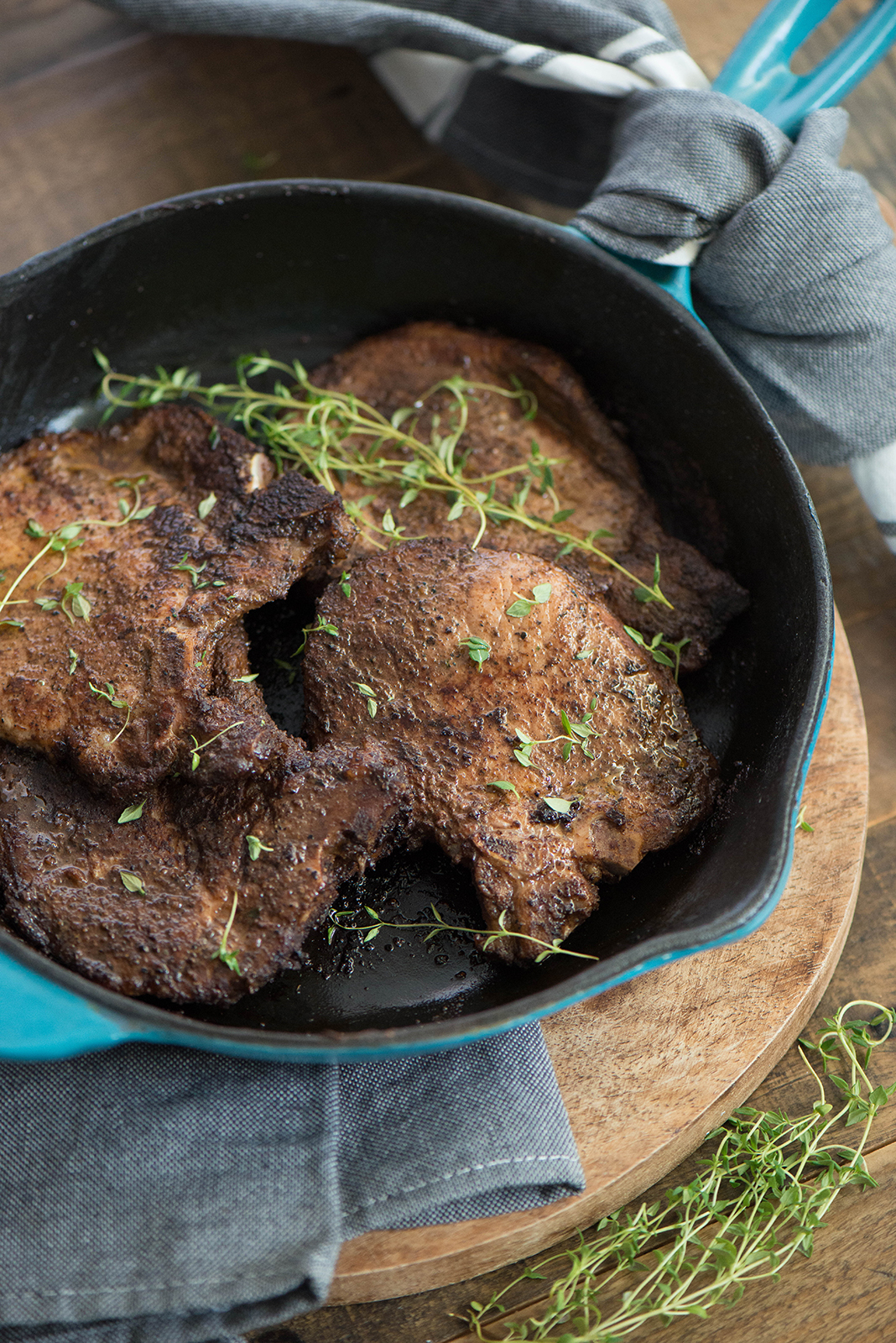 Smoky Chipotle Coffee Pork Chops