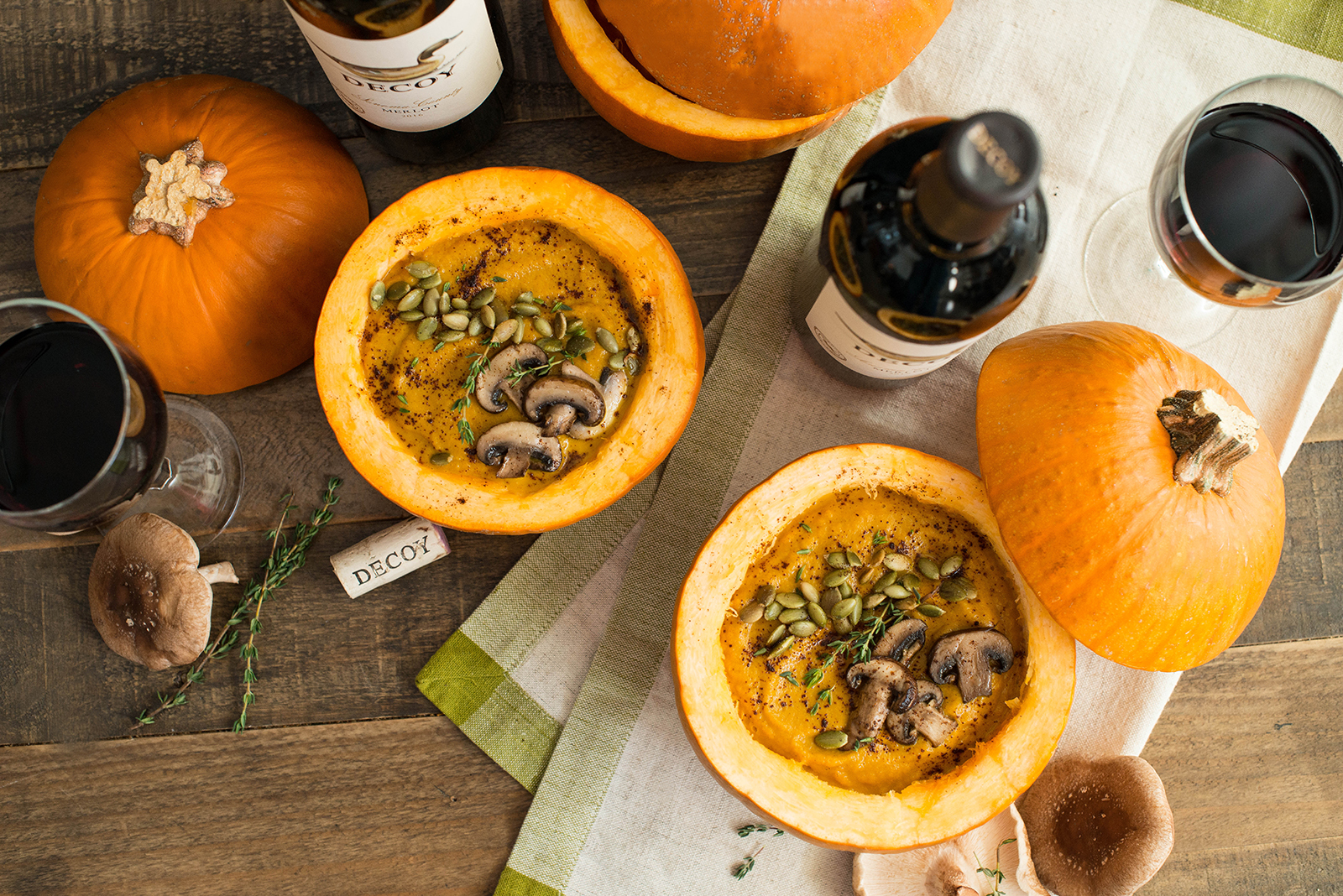 vegan pumpkin soup