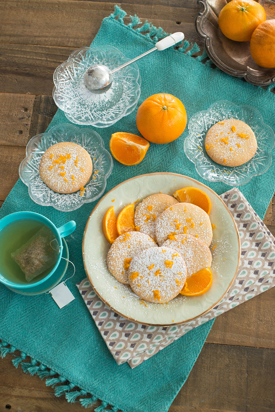 Orange Polvorones