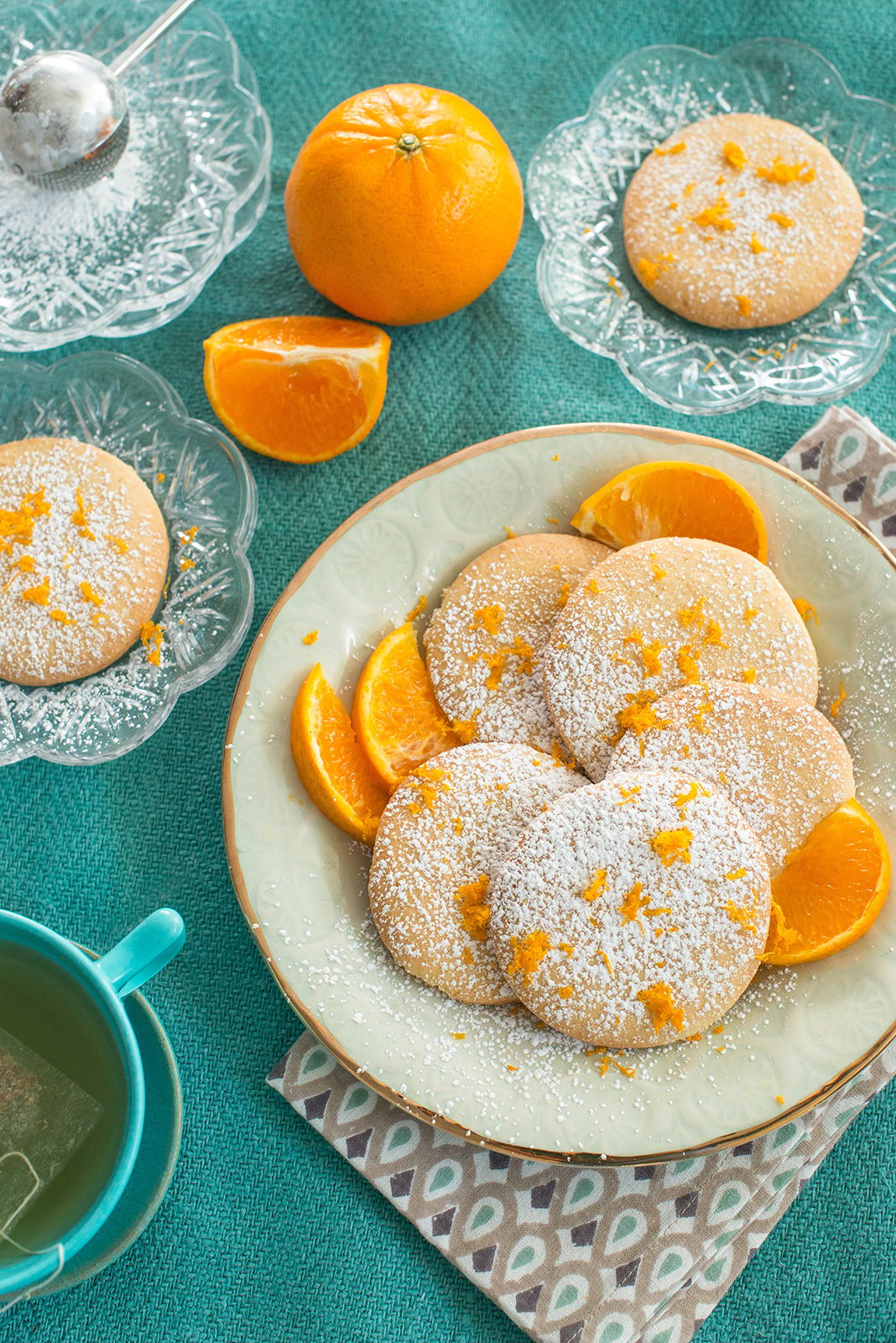 Orange Polvorones